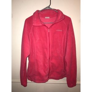Hot pink Columbia jacket SIZE XL